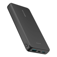 بطارية متنقلة 10 الاف بقوة 15 واط من راف باور