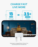 فيش جداري كلاسيك من انكر بقوة 20 منفذ تايب سي