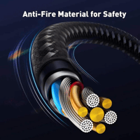 كيبل قماش من جودا تايب سي تايب سي بقوة 240 واط بطو...