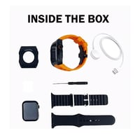 ساعة ريتشارد الفخمة شاشة اموليد مع 3 سيور + شاحن ل...