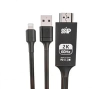 كيبل HDMI -ايفون ذكي طول 2 متر ودقة عرض 2K من سبون