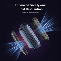 أصغر باور بانك من جودا بسعة 10 الاف مللي أمبير وبق...