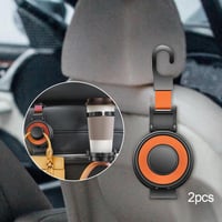 حامل اكواب بخطاف متعدد الوظائف لظهر مقعد السيارة