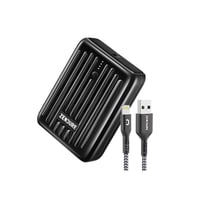 عرض خاص: بطارية شحن 10000 بمنفذين USB+PD مع كيبل ش...