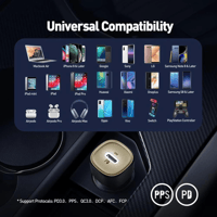 فيش سياره صحراوي من جودا بمنفذ تايب سي بقوة 30 واط