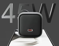 فيش جداري منفذ تايب سي بقوة 45 واط من aukey