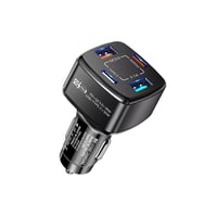 شاحن سيارة 68W مفذيين USB +منفذين PD من هوتو