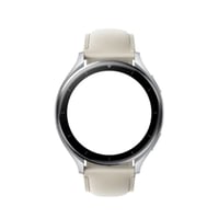 سوار جلدي أنيق متوافق مع ساعات شاومي - أبيض