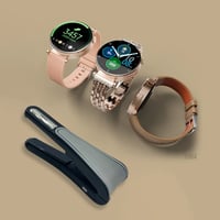 عرض خاص ساعة نسائية مقاس 38 شاشة اموليد مع 3 اساور...