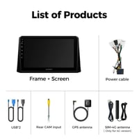 شاشة تويوتا كرولا من 2020 إلى 2025