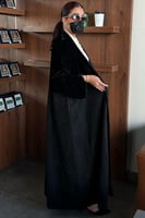 نغم - عباية شتوية