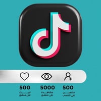 بكج تيك توك فضي