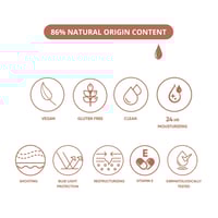 كريم الاساس اللامع الطبيعي شيستنوت من نيفرتي NP301...