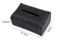 علبة مناديل جلد