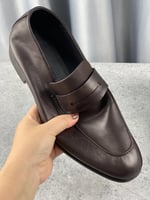 ZEGNA Nappa leather penny Loafer