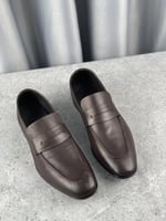 ZEGNA Nappa leather penny Loafer