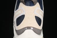 OUTDOOR TRAIL RUNNING SHOES NAVY BLUE/BEIGE