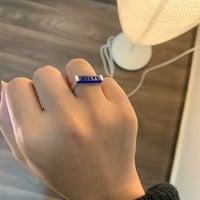 خاتم تاريخ فضه عيار 925