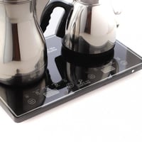 طقم دلة شاي وقهوة كهربائية 1500 واط - دلة الخليج G...