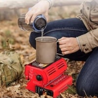 دافور موقد و دفاية غاز متنقلة للبر والرحلات يستخدم...
