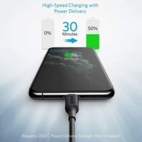 كيبل انكر الاصدار الثالث Type-C إلى Lightning بخاص...