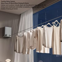 حبل نشر غسيل قابل للسحب 4.2 متر من DLC – ستانلس ست...