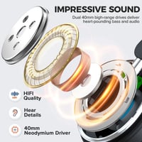 سماعة جيروم بتقنية ثلاثية الأبعاد البلوتوث JR-HL2...