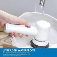 فرشاة تنظيف و غسيل الصحون المحمولة 5 في 1 مع 5 رؤو...