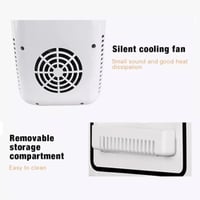 ثلاجة المكياج والجمال صغيرة لمستحضرات التجميل 4 لت...