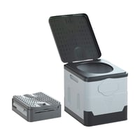 مرحاض الرحلات قابل للطي بحجم صغير بألوان مختلفة DL...