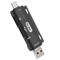 قارئ بطاقة الذاكرة OTG عالي السرعة 3 في 1 بمنفذ تا...