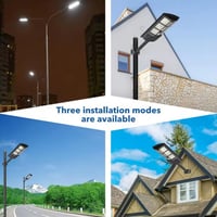 مصباح طاقة شمسية مع بطارية بسعة 10,000 مللي أمبير...