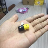 وصلة الايفون الذكية مدخل سماعة والشاحن معاً