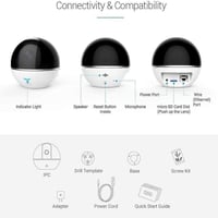 كاميرا مراقبة ذكية للمنزل C6TC من ايزفيز EZVIZ، 10...