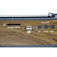 راديو زمان يدعم البلوتوث مزود بمدخل ذاكرة و aux و...