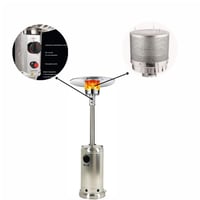 دفاية غاز للجلسات الخارجية بطول 2.21 متر للحدائق و...