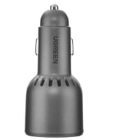 شاحن سيارة يوجرين بمنفذين USB-C وبمنفذ USB بقوة 13...