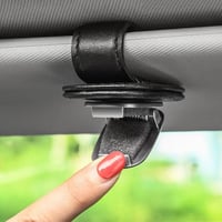 حامل النظارات الشمسية والبطاقات الانيق للسيارة من...