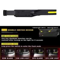 كشاف رأس ( مصباح راس بمستشعر حركة) LED HEAD LAMP ب...