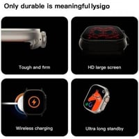 ساعة ذكية من DENX بطارية تدوم ثلاثة اشهر شبيهة ساع...