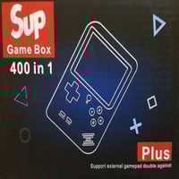 جهاز ألعاب إلكترونية يحتوي على 400 لعبة مختلفة وبط...