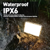 كشاف للبر والتخييم من DLC مع باور بانك للجوال