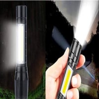 مصباح LED يدوي كشاف صغير يحمل باليد بتقنية COB مزو...