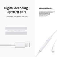 سماعة ايفون سلكية منفذ lightning تدعم اجهزة الايفو...