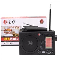 راديو زمان متنقل وسبيكر وبلوتوث و USB كلاسيكي Dlc-...