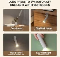 مصباح MOMAX SnapLUX LED المحمول (QL12) – إضاءة لاس...