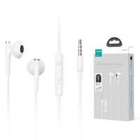 جيروم سماعه اذن سلكية مدخل 3.5mm بمايك مدمج مع حقي...