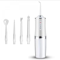 1+1 جهاز خيط أسنان مائي قطعتين جهاز تنظيف الاسنان...