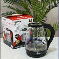 غلاية ماء 2.0 لتر زجاج 1800 واط-KW-38118