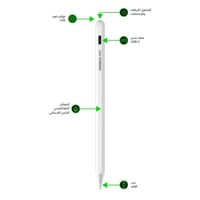 قلم ايباد يدعم راحة اليد ويدعم الشحن تايب سي عبر ا...